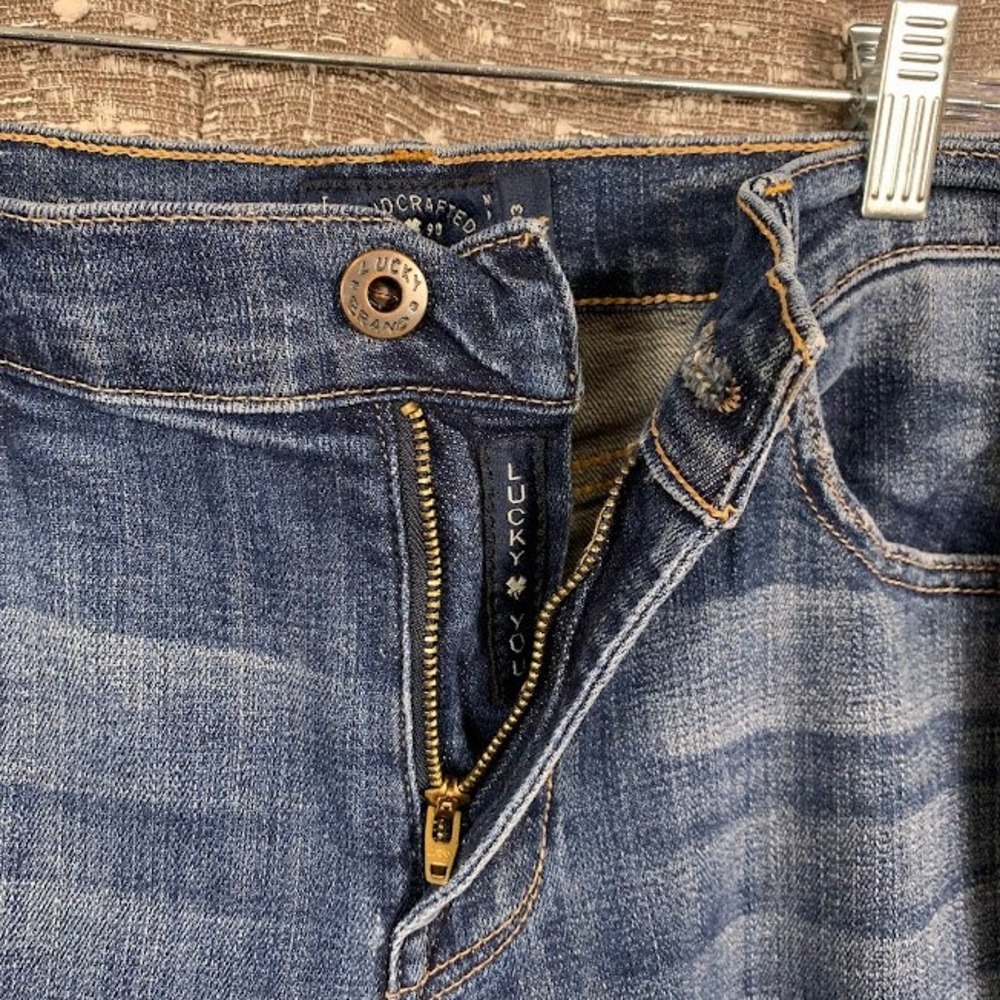 Lucky Brand Sweet N Straight Denim Jeans Mid Rise Women's 16/33 - Picture 5 of 13